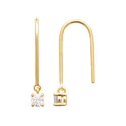 Maison de la Bijouterie Pendantes Sensimio Y3034ZZ0 Plaqué or | Femme Boucles D'Oreilles