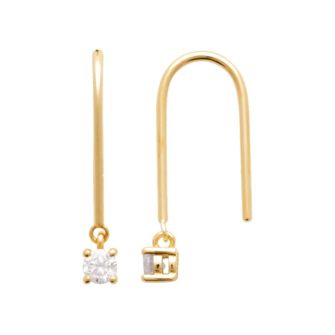 Maison de la Bijouterie Pendantes Sensimio Y3034ZZ0 Plaqué or | Femme Boucles D'Oreilles