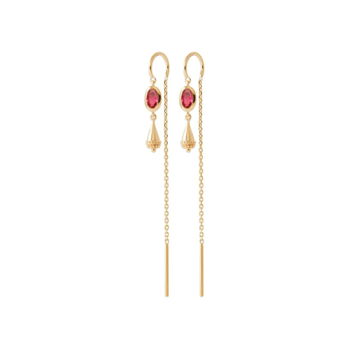 Maison de la Bijouterie Pendantes Sensimio Y3033UV0 Plaqué or | Femme Boucles D'Oreilles