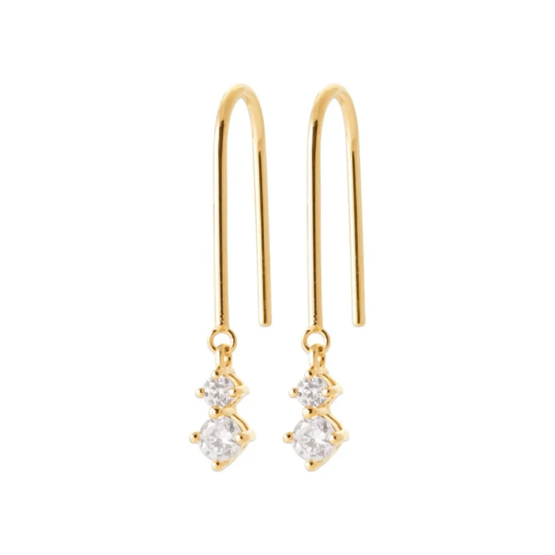 Maison de la Bijouterie Pendantes Sensimio Y30340Z0 Plaqué or | Femme Boucles D'Oreilles