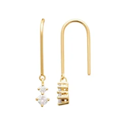 Maison de la Bijouterie Pendantes Sensimio Y30340Z0 Plaqué or | Femme Boucles D'Oreilles