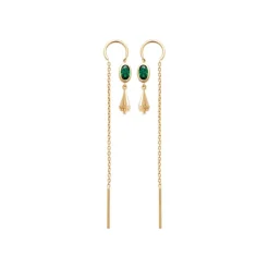 Maison de la Bijouterie Pendantes Sensimio Y3033U50 Plaqué or | Femme Boucles D'Oreilles