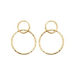 Maison de la Bijouterie Pendantes Sensimio Y3035U00 Plaqué or | Femme Boucles D'Oreilles