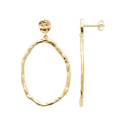 Maison de la Bijouterie Pendantes Sensimio Y3034U00 Plaqué or | Femme Boucles D'Oreilles
