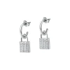Morellato Bijoux Pendantes SAUB08 - Acier Argent | Femme Boucles D'Oreilles