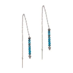 Sloya Pendantes Lumia en pierres Apatite | Femme Boucles D'Oreilles