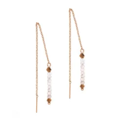 Sloya Pendantes Lumia en pierres de Lune | Femme Boucles D'Oreilles