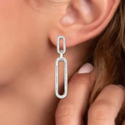 So Charm Bijoux Pendantes So Charm - B4031-ARGENT - Boucles D'Oreilles Argentées | Femme Boucles D'Oreilles