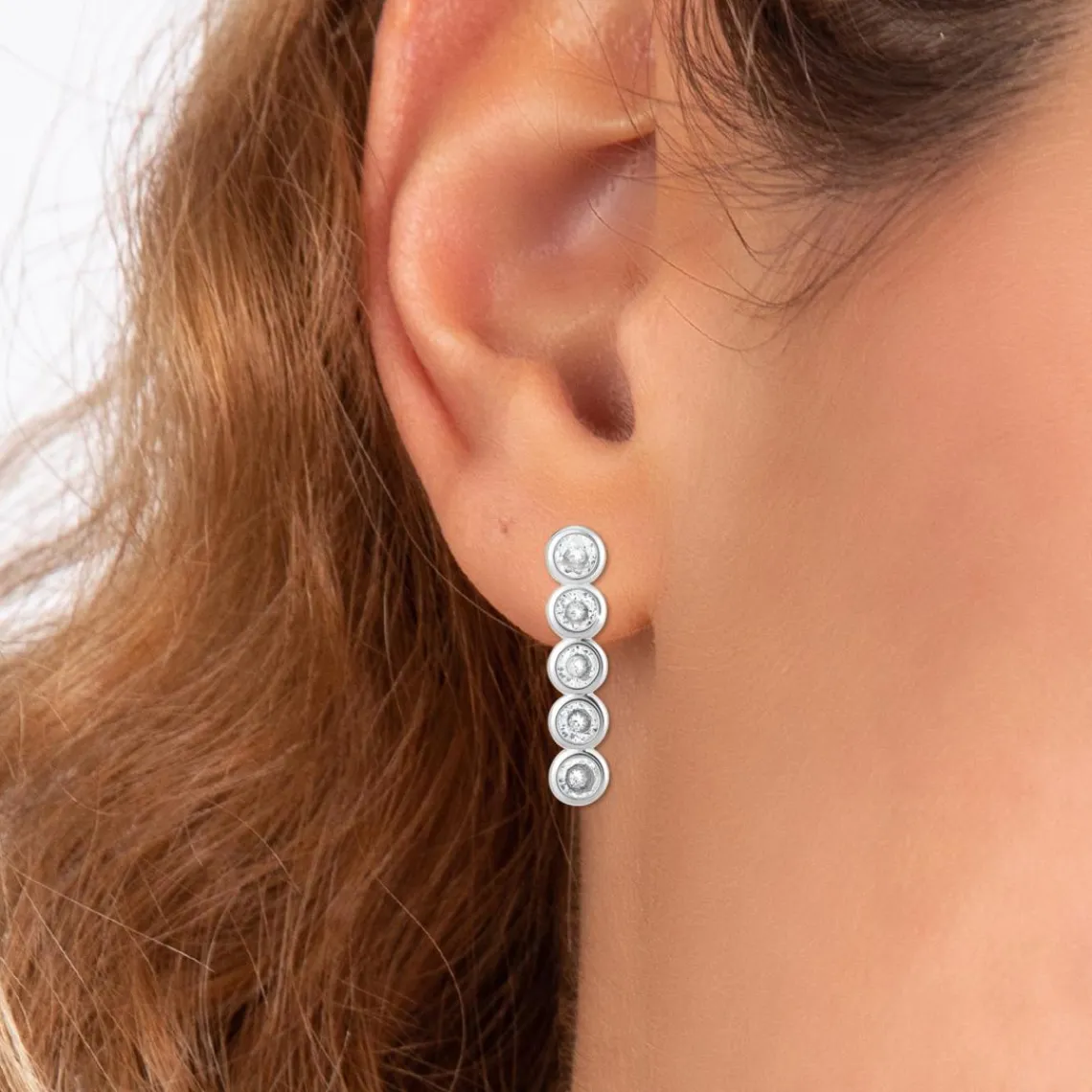 So Charm Bijoux Pendantes So Charm - B3390-ARGENT - Boucles D'Oreilles Argentées | Femme Boucles D'Oreilles