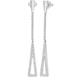 So Charm Bijoux Pendantes So Charm - B3348-ARGENT - Boucles D'Oreilles Argentées | Femme Boucles D'Oreilles