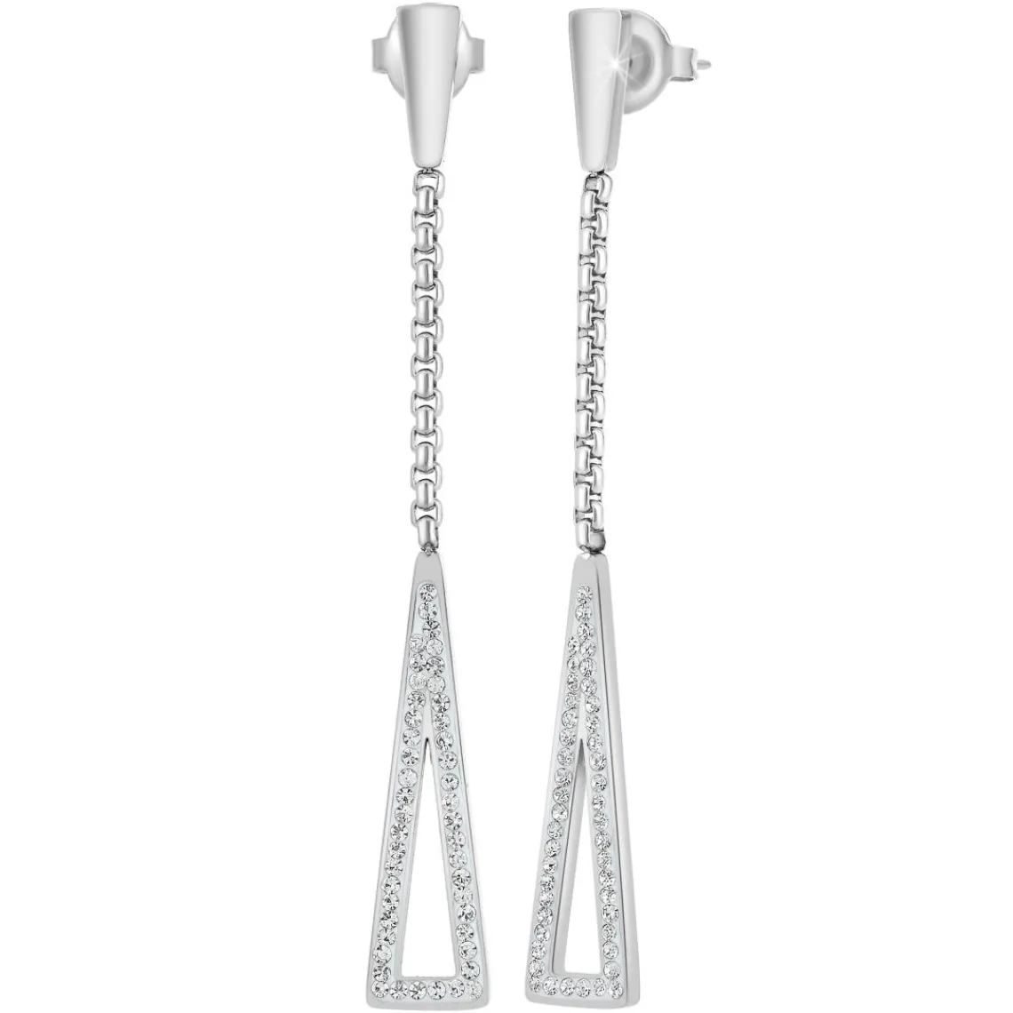 So Charm Bijoux Pendantes So Charm - B3348-ARGENT - Boucles D'Oreilles Argentées | Femme Boucles D'Oreilles