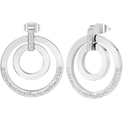 So Charm Bijoux Pendantes So Charm - B3340-ARGENT - Boucles D'Oreilles Argentées | Femme Boucles D'Oreilles