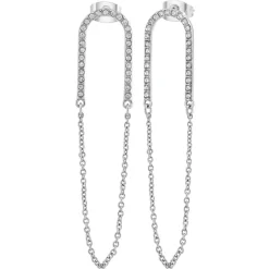 So Charm Bijoux Pendantes So Charm - B3337-ARGENT - Boucles D'Oreilles Argentées | Femme Boucles D'Oreilles
