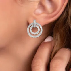 So Charm Bijoux Pendantes So Charm - B3317-ARGENT - Boucles D'Oreilles Argentées | Femme Boucles D'Oreilles