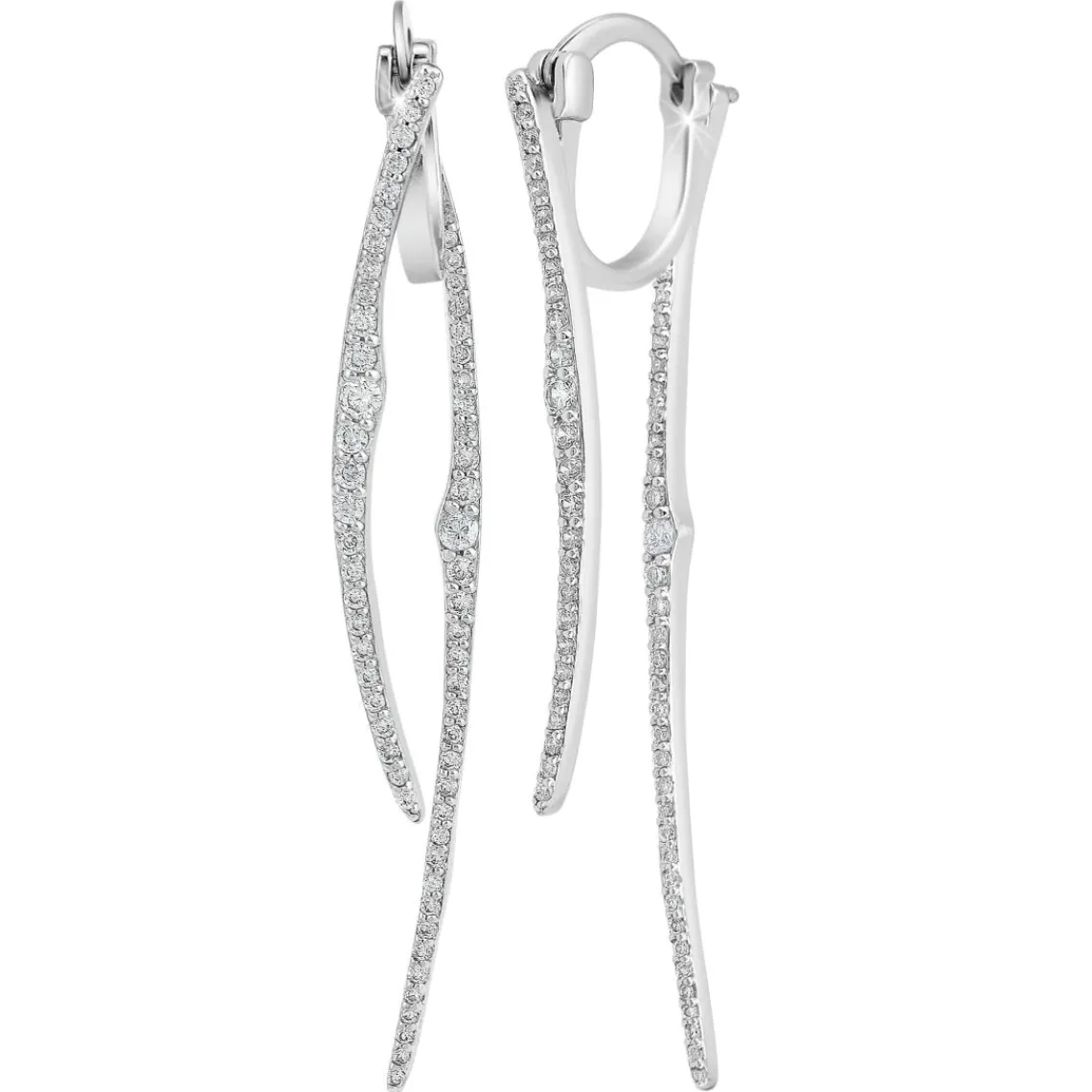 So Charm Bijoux Pendantes So Charm - B4238-ARGENT - Boucles D'Oreilles Argentées | Femme Boucles D'Oreilles