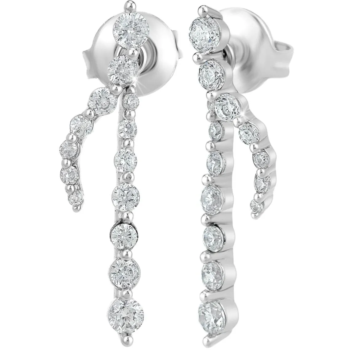 So Charm Bijoux Pendantes So Charm - B4159-ARGENT - Boucles D'Oreilles Argentées | Femme Boucles D'Oreilles