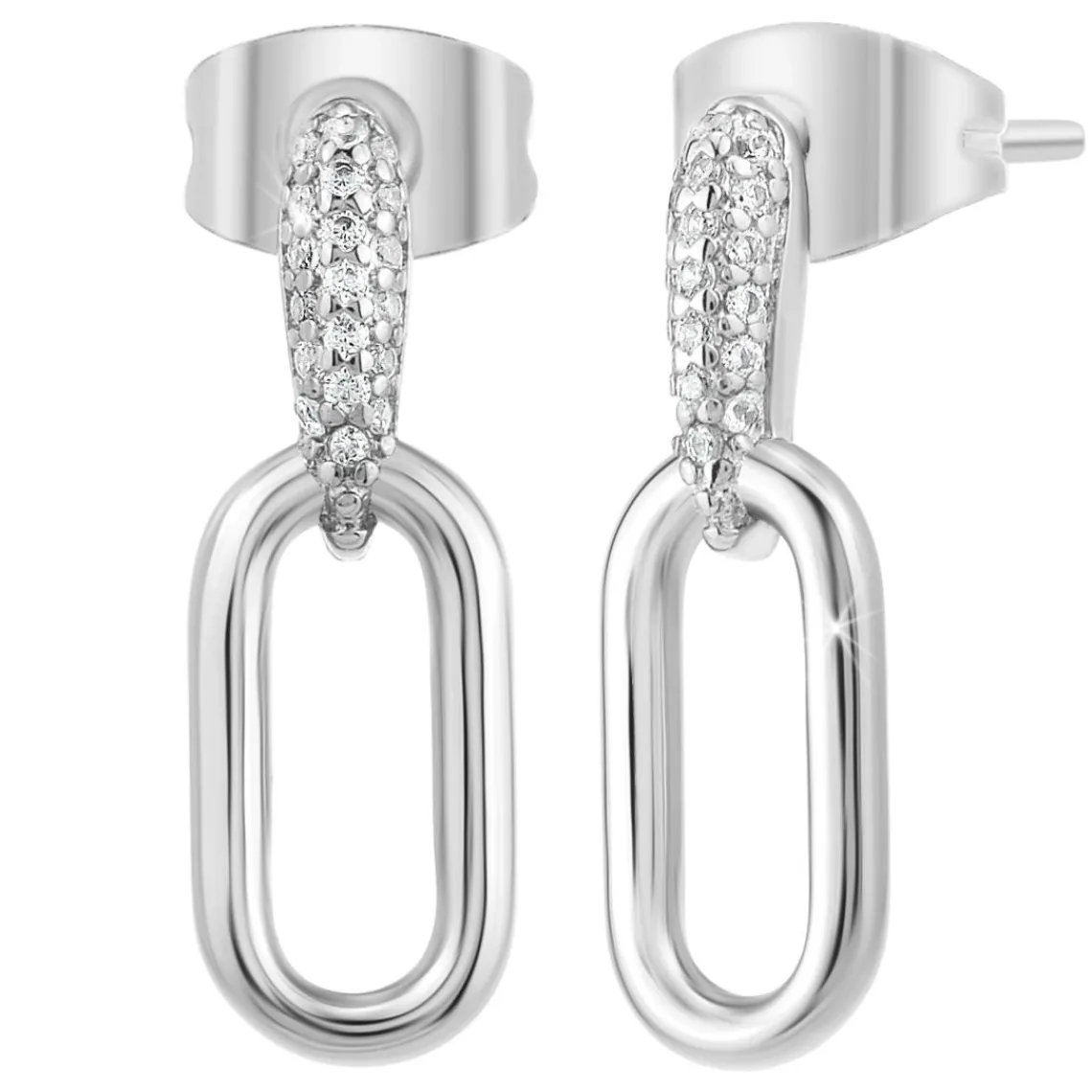 So Charm Bijoux Pendantes So Charm - B3102-ARGENT - Boucles D'Oreilles Argentées | Femme Boucles D'Oreilles