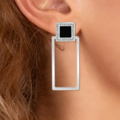 So Charm Bijoux Pendantes So Charm - B3315-ARGENT - Boucles D'Oreilles Argentées | Femme Boucles D'Oreilles