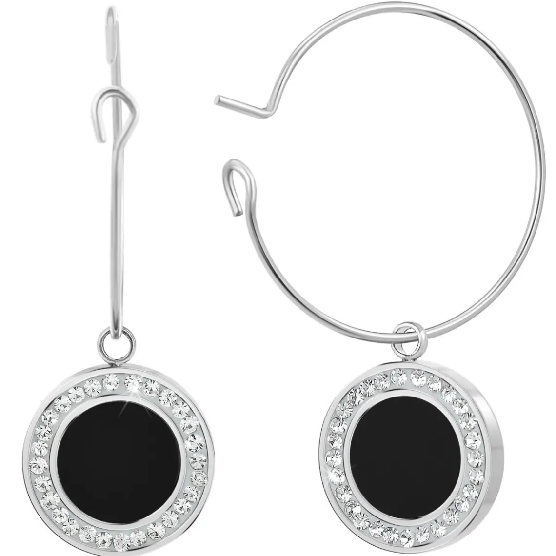 So Charm Bijoux Pendantes So Charm - B4018-ARGENT - Boucles D'Oreilles Argentées | Femme Boucles D'Oreilles