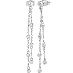 So Charm Bijoux Pendantes So Charm - B3245-ARGENT - Boucles D'Oreilles Argentées | Femme Boucles D'Oreilles