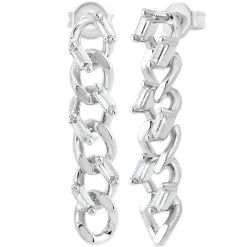 So Charm Bijoux Pendantes So Charm - B3046-ARGENT - Boucles D'Oreilles Argentées | Femme Boucles D'Oreilles