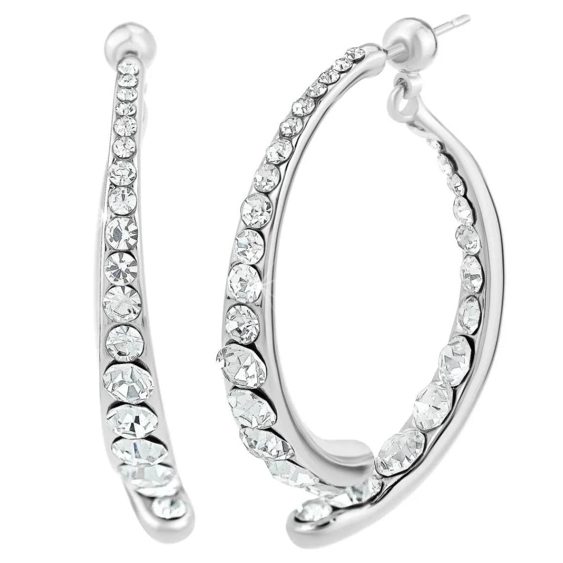 So Charm Bijoux Pendantes So Charm - B4116 - Boucles D'Oreilles Argentées | Femme Boucles D'Oreilles