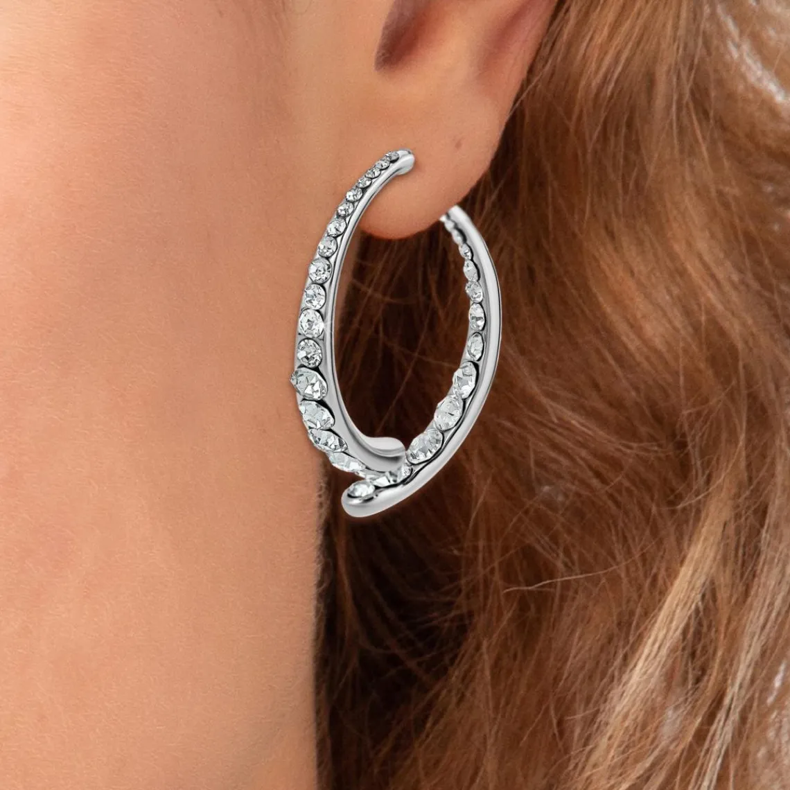 So Charm Bijoux Pendantes So Charm - B4116 - Boucles D'Oreilles Argentées | Femme Boucles D'Oreilles
