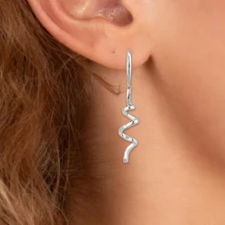 So Charm Bijoux Pendantes So Charm - BD1549-BO-ARGENT-DIAMANT-BLANC - Boucles D'Oreilles Argentées | Femme Boucles D'Oreilles