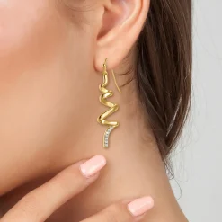 So Charm Bijoux Pendantes So Charm - B1549-DORE-BO - Boucles D'Oreilles Dorées | Femme Boucles D'Oreilles