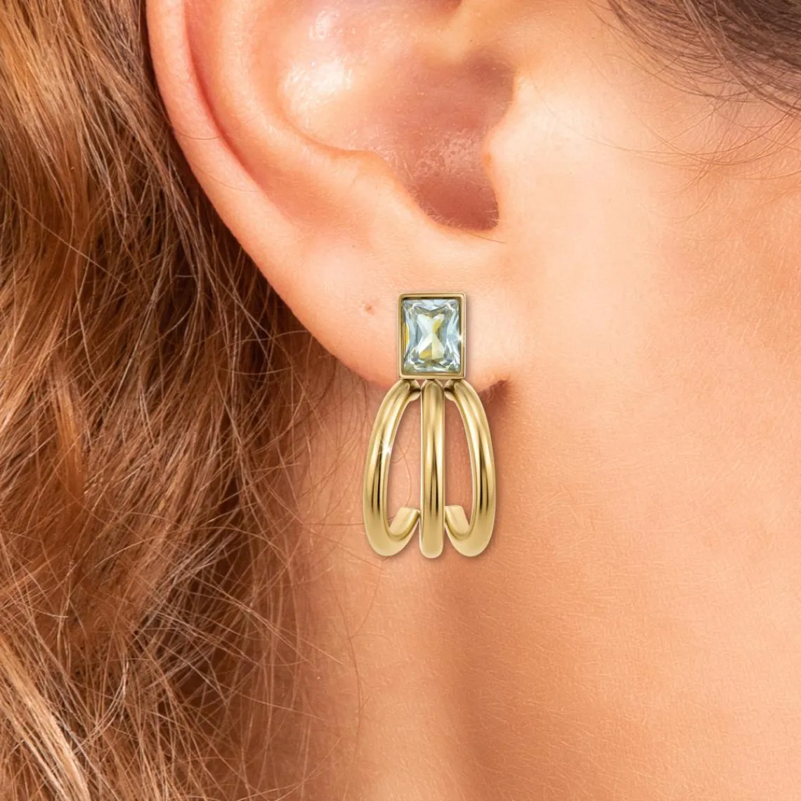 So Charm Bijoux Pendantes So Charm - B4119-DORE - Boucles D'Oreilles Dorées | Femme Boucles D'Oreilles
