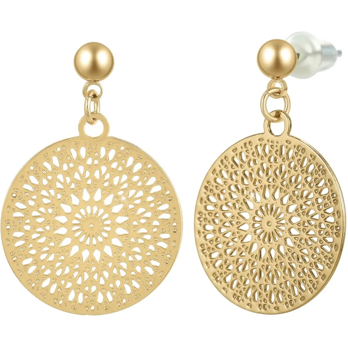 So Charm Bijoux Pendantes So Charm - B4268-DORE - Boucles D'Oreilles Dorées | Femme Boucles D'Oreilles