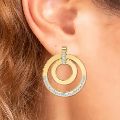 So Charm Bijoux Pendantes So Charm - B3340-DORE - Boucles D'Oreilles Dorées | Femme Boucles D'Oreilles