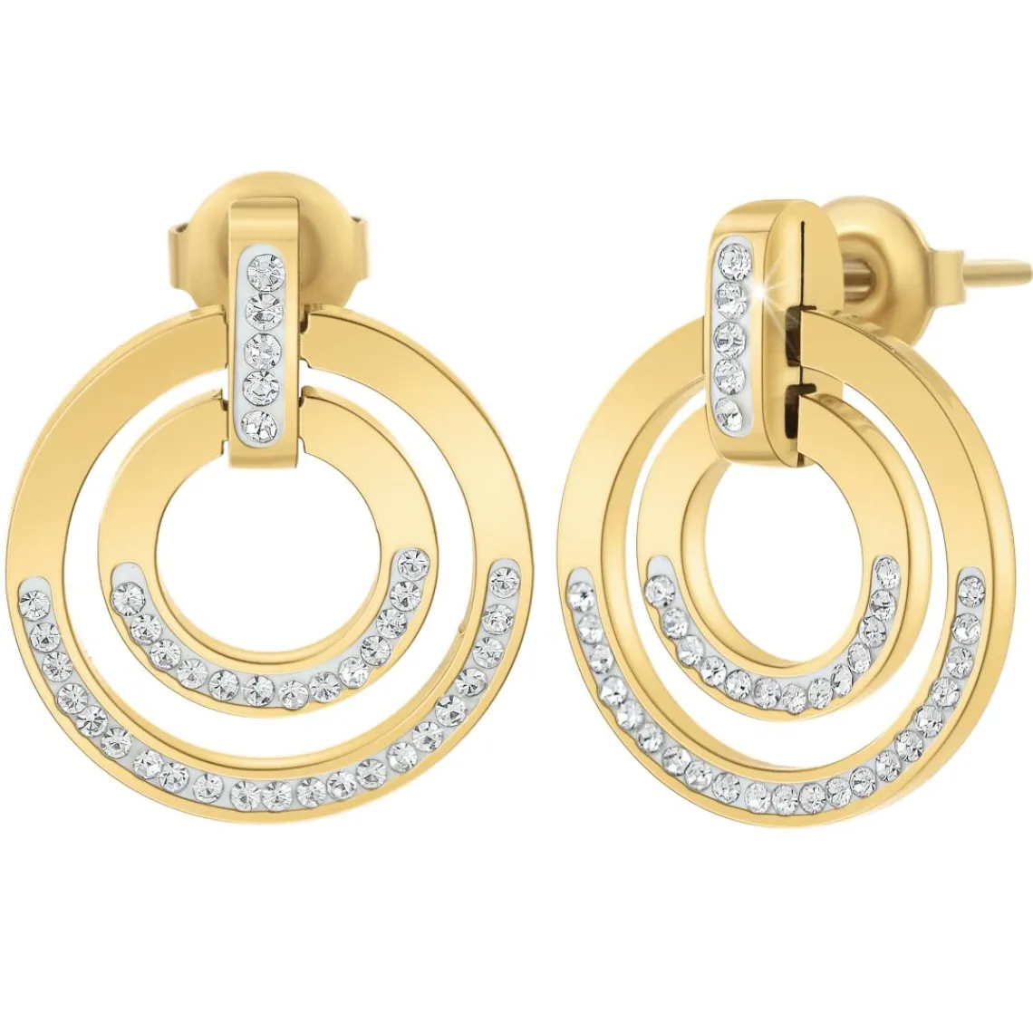 So Charm Bijoux Pendantes So Charm - B3317-DORE - Boucles D'Oreilles Dorées | Femme Boucles D'Oreilles