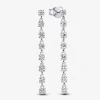 Pandora Pendants d’Oreilles Huit Pierres Scintillantes | Femme Boucles D'Oreilles