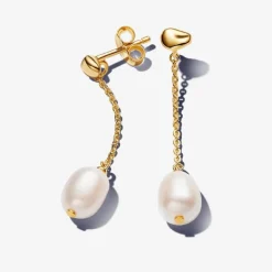 Pandora Pendants d’Oreilles Perle de Culture | Femme Boucles D'Oreilles