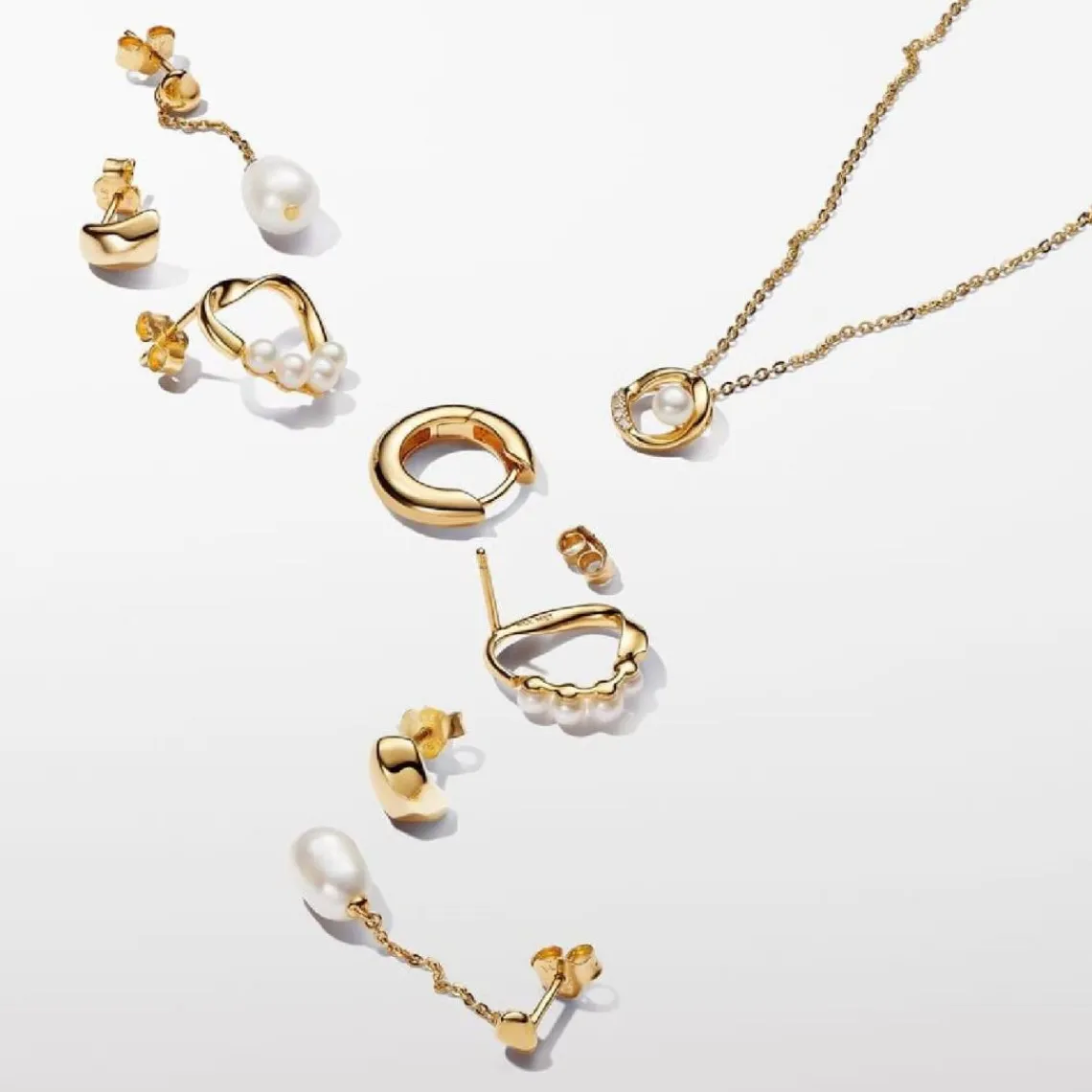 Pandora Pendants d’Oreilles Perle de Culture | Femme Boucles D'Oreilles