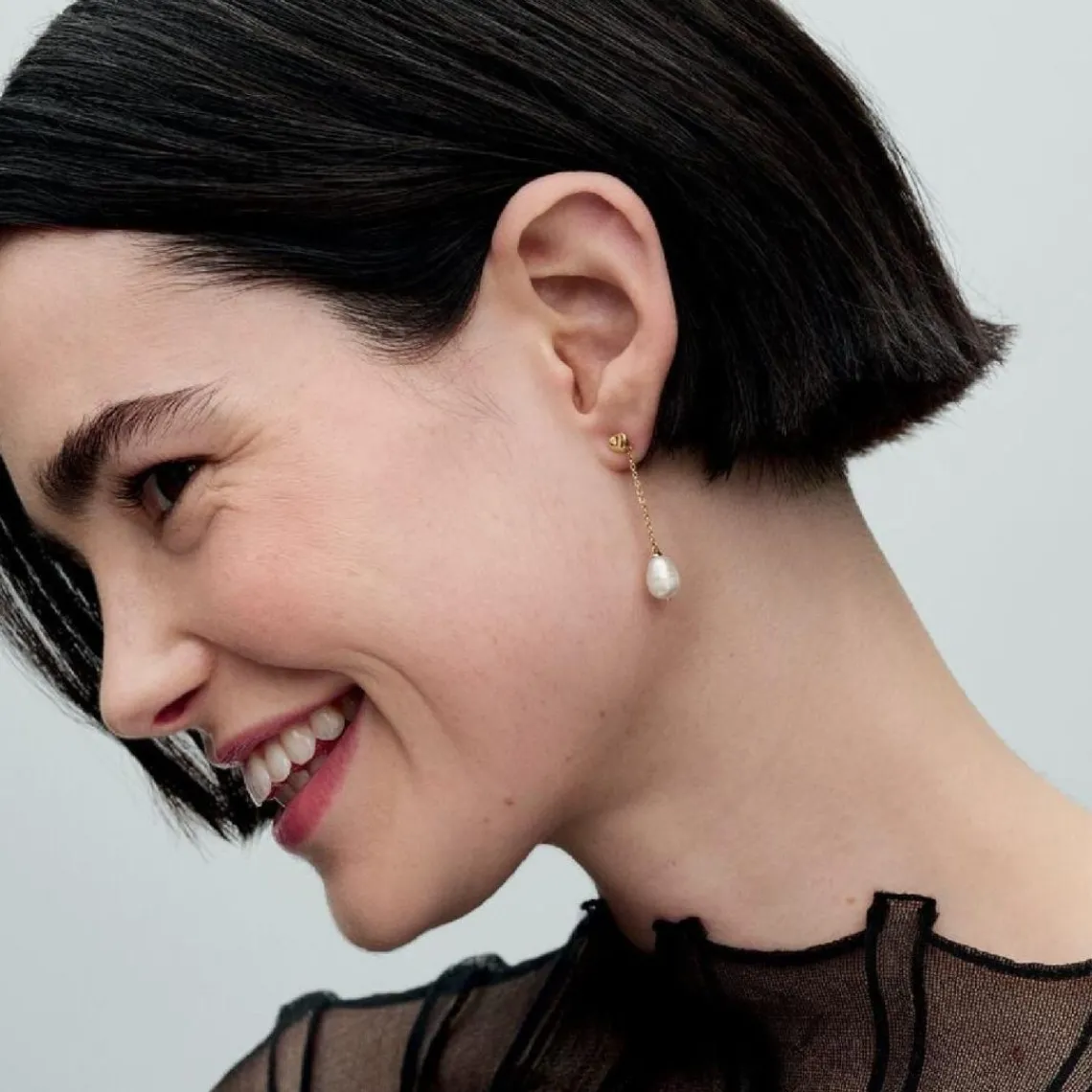 Pandora Pendants d’Oreilles Perle de Culture | Femme Boucles D'Oreilles