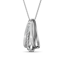 MYC-Paris Pendentif Aurielle Argenté | Femme Collier Et Pendentif