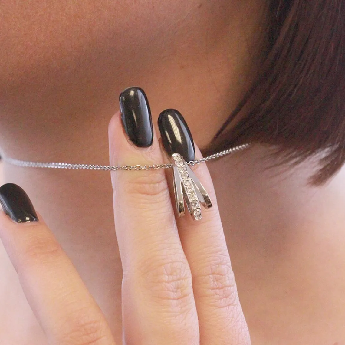 MYC-Paris Pendentif Aurielle Argenté | Femme Collier Et Pendentif