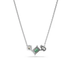 Swarovski Bijoux Pendentif Swarovski Mesmera 5668278 - Green White/RHS | Femme Collier Et Pendentif