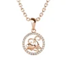 MYC-Paris Pendentif Zodiaque Bélier Or Rose | Femme Collier Et Pendentif