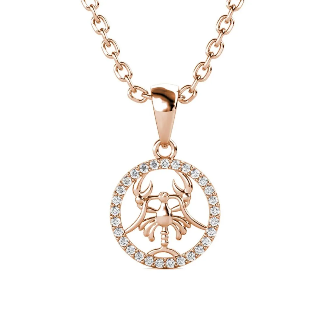 MYC-Paris Pendentif Zodiaque Cancer Or Rose | Femme Collier Et Pendentif