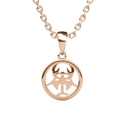MYC-Paris Pendentif Zodiaque Cancer Or Rose | Femme Collier Et Pendentif