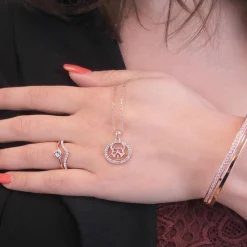 MYC-Paris Pendentif Zodiaque Cancer Or Rose | Femme Collier Et Pendentif