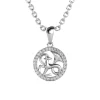 MYC-Paris Pendentif Zodiaque Capricorne Argenté | Femme Collier Et Pendentif