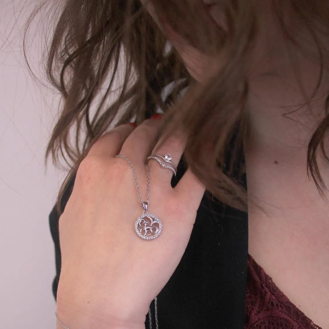 MYC-Paris Pendentif Zodiaque Capricorne Argenté | Femme Collier Et Pendentif