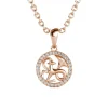 MYC-Paris Pendentif Zodiaque Capricorne Or Rose | Femme Collier Et Pendentif