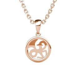 MYC-Paris Pendentif Zodiaque Capricorne Or Rose | Femme Collier Et Pendentif
