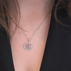 MYC-Paris Pendentif Zodiaque Verseau Argenté | Femme Collier Et Pendentif