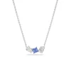 Swarovski Bijoux Pendentif Swarovski Mesmera 5668276 - Blue White/RHS | Femme Collier Et Pendentif